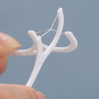 Jednorazowa szczoteczka do zębów Flosser szczoteczka międzyzębowa nić dentystyczna do pielęgnacja jamy ustnej guma i czyszczenie zębów 3